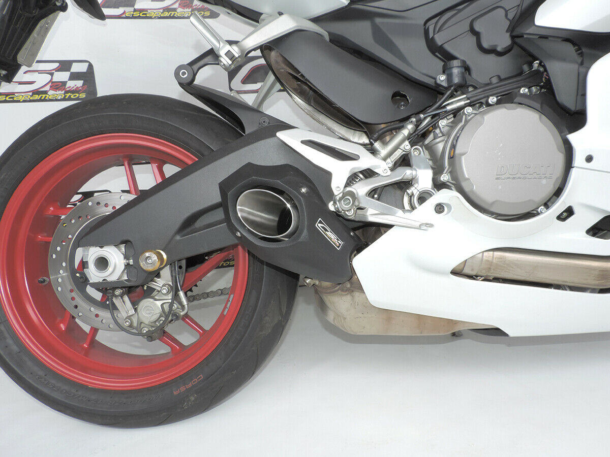 2016-19 Ducati 959 Panigale CS Racing Slip-on Exhaust Tip + dB Killer - CS Racing Exhaust
