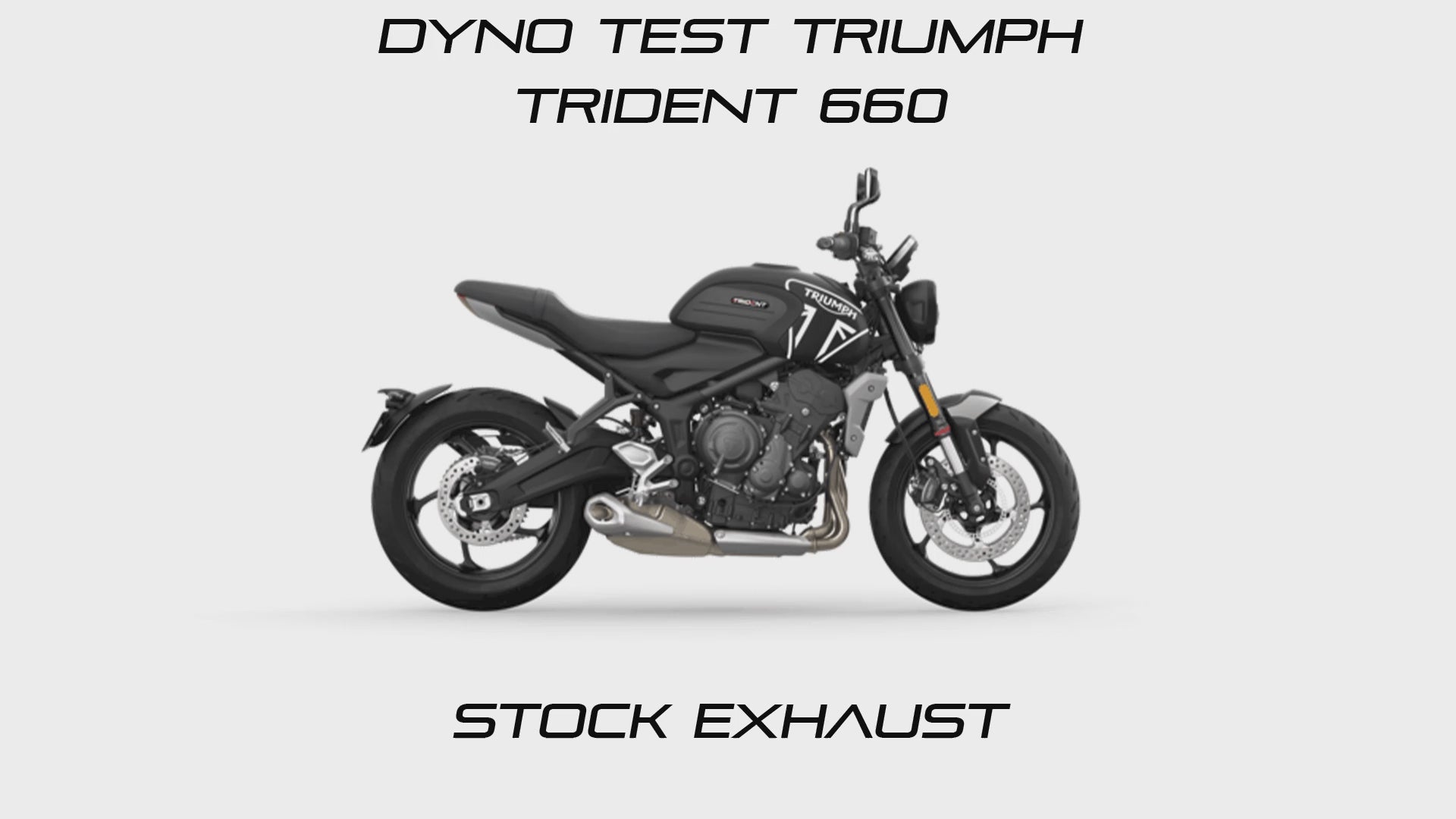 2021-25 Triumph Trident 660 CS Racing Full Exhaust | Muffler + dB Killer