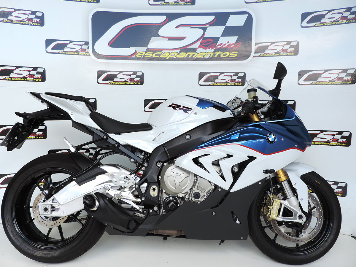 2015-16 BMW S1000RR CS Racing Slip-on Exhaust | Muffler Tip - CS Racing Exhaust