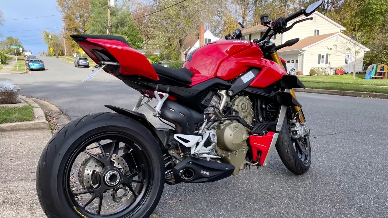 2020-up Ducati StreetFighter V4 CS Racing Slip-on Exhaust | Muffler + dB Killer (+2.5hp) - CS Racing Exhaust