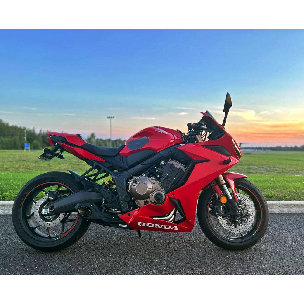 2019-24 Honda CBR650R CS Racing Full Exhaust | Muffler + Headers + dB Killer (+4.7hp) - CS Racing Exhaust