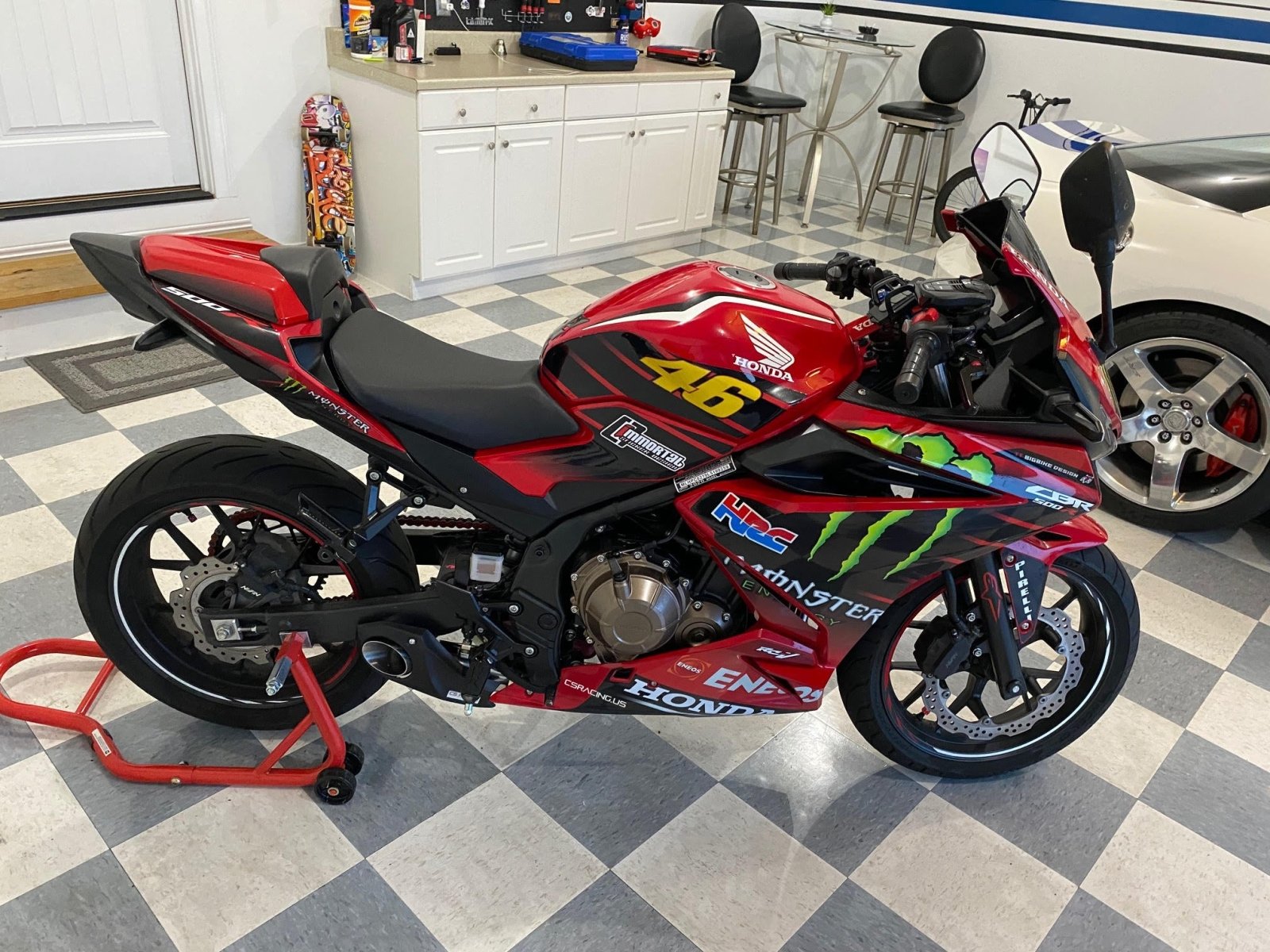 2016-24 Honda CBR500R CS Racing Full Exhaust | Muffler + dB Killer - CS Racing Exhaust