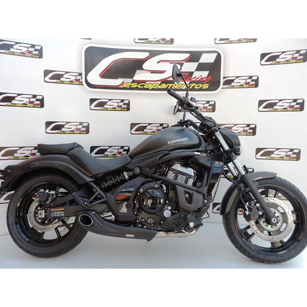 2015-24 Kawasaki Vulcan S 650 CS Racing Full Exhaust | Muffler + Headers + dB Killer - CS Racing Exhaust