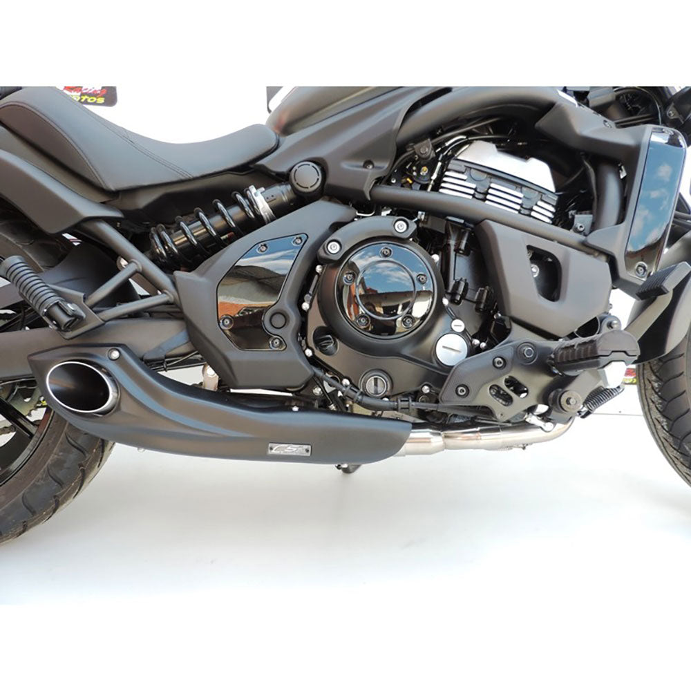 2015-24 Kawasaki Vulcan S 650 CS Racing Full Exhaust | Muffler + Headers + dB Killer - CS Racing Exhaust