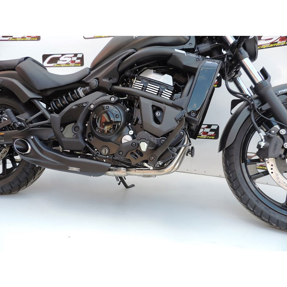 2015-24 Kawasaki Vulcan S 650 CS Racing Full Exhaust | Muffler + Headers + dB Killer - CS Racing Exhaust