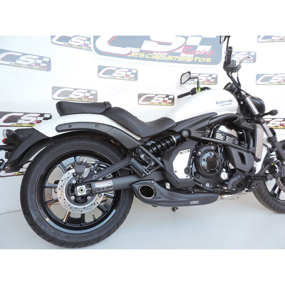 2015-24 Kawasaki Vulcan S 650 CS Racing Full Exhaust | Muffler + Headers + dB Killer - CS Racing Exhaust