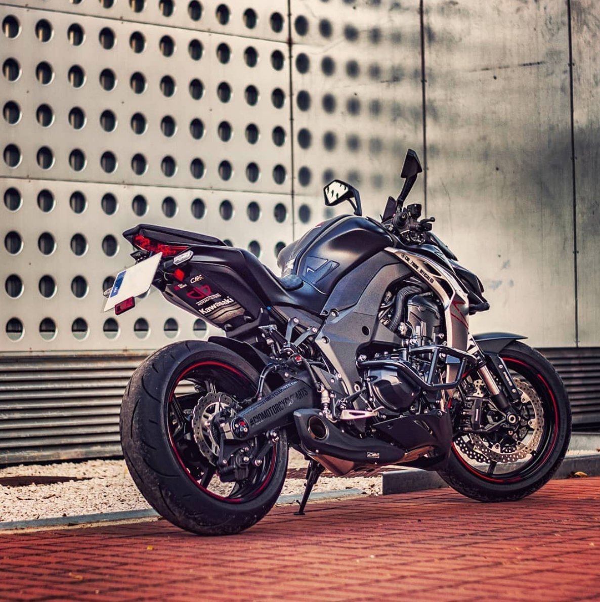 2010-up Kawasaki Z1000 / ZX1000 / 2010-19 Ninja 1000SX CS Racing Full Exhaust | Muffler + Headers + dB Killer (+5.5hp) - CS Racing Exhaust