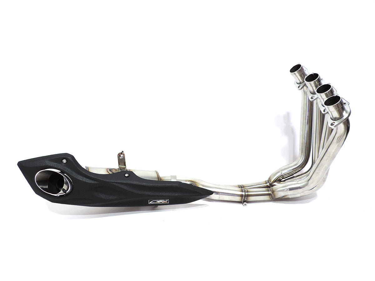 2017-24 Kawasaki Z900 CS Racing Full Exhaust | Muffler + Headers + dB Killer (+5.9hp) - CS Racing Exhaust