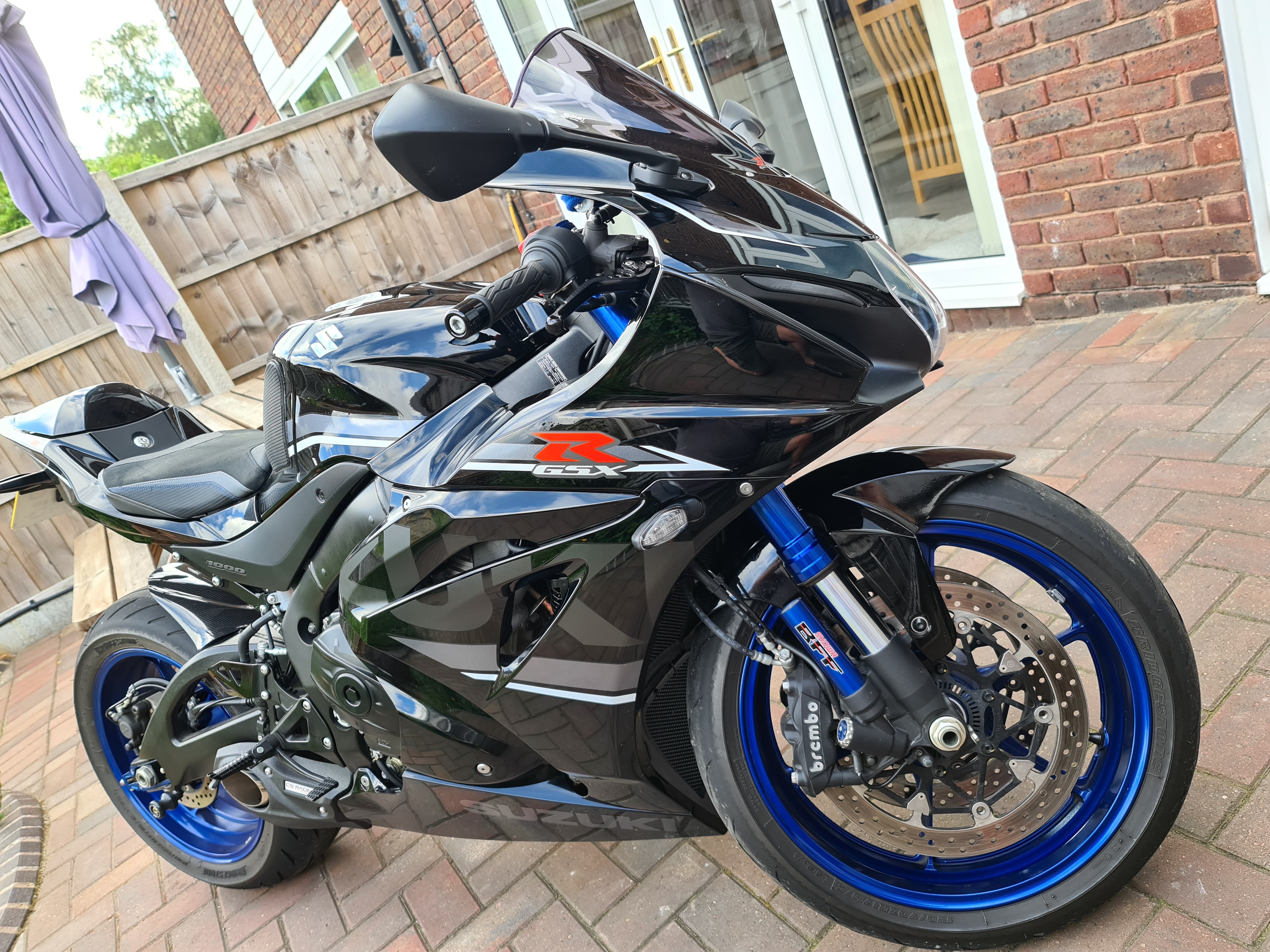 2017-24 Suzuki GSX-R 1000 CS Racing Full Exhaust | Muffler + Headers + dB Killer (+3hp) - CS Racing Exhaust