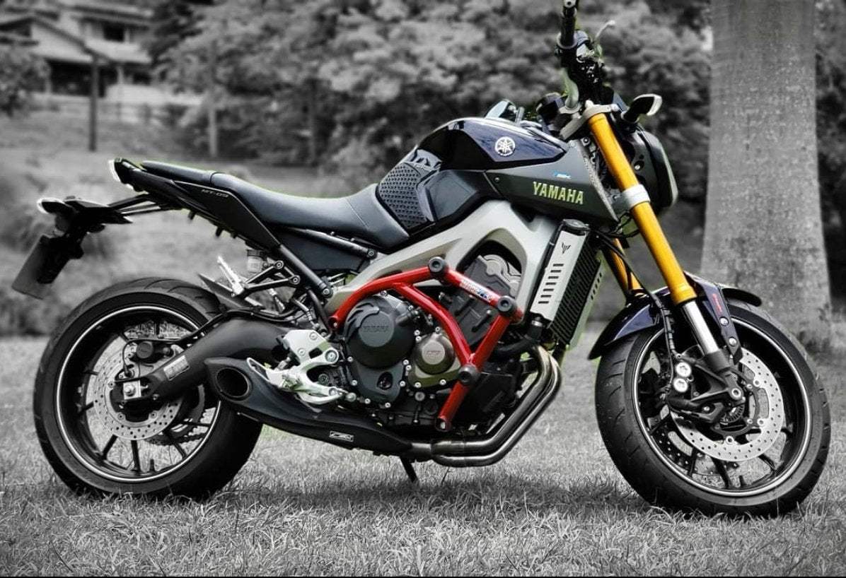 2014-20 Yamaha FZ-09 | MT-09 CS Racing Full Exhaust | Muffler + Headers + dB Killer - CS Racing Exhaust