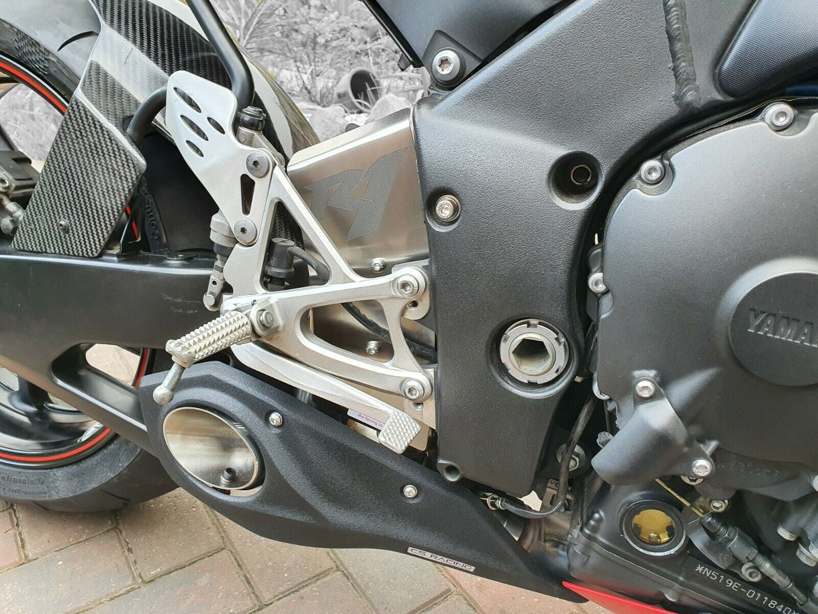 2009-14 Yamaha YZF-R1 CS Racing Slip-on Exhaust | Muffler + dB Killer - CS Racing Exhaust