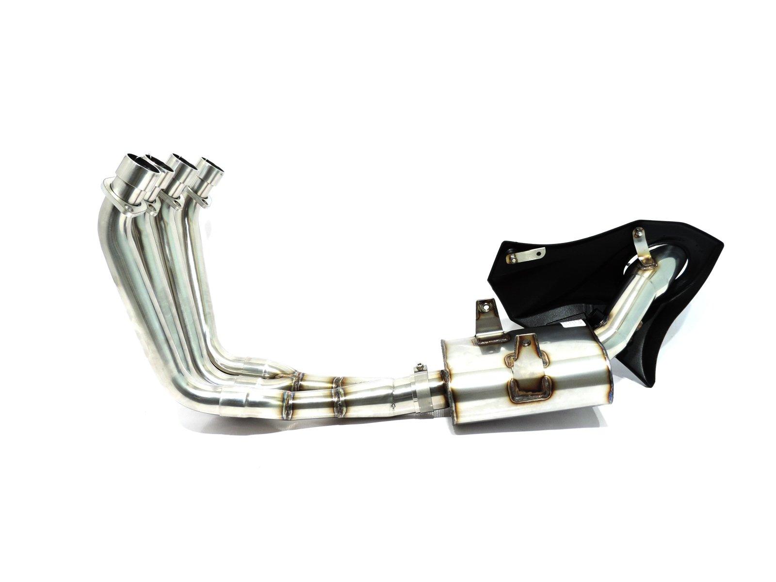 2008-16 Yamaha YZF-R6 CS Racing Full Exhaust | Muffler + Headers + dB Killer (+3.7hp) - CS Racing Exhaust