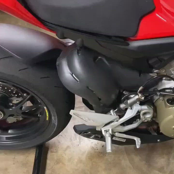 2020-24 Ducati StreetFighter V4 CS Racing Slip-on Exhaust | Muffler + dB Killer (+2.5hp)
