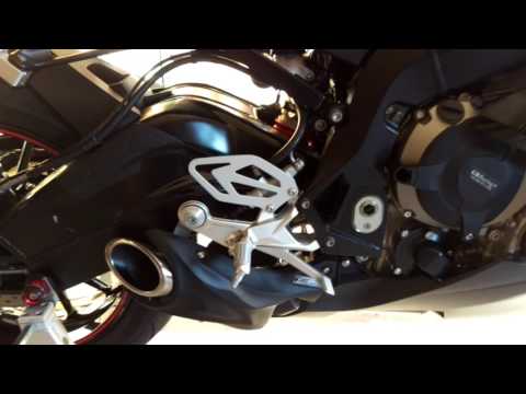 Escape deslizante CS Racing para BMW S1000RR 2015-16 | Punta del silenciador