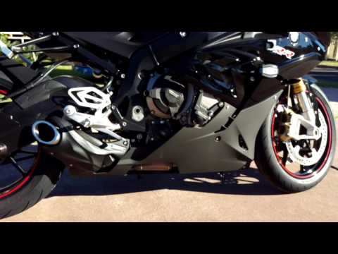 Escape deslizante CS Racing para BMW S1000RR 2015-16 | Punta del silenciador