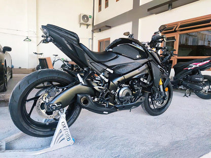 2021-up Suzuki GSX-S 1000 / GT+ CS Racing Full Exhaust | Muffler + Headers + dB Killer (+5.5hp) - CS Racing Exhaust