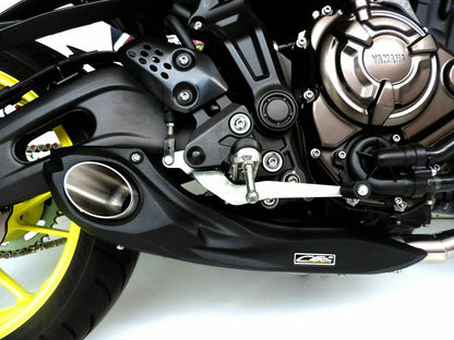 2014-24 Yamaha FZ-07 | MT-07 | XSR700 CS Racing Full Exhaust | Muffler + Headers + dB Killer (+2hp) - CS Racing Exhaust