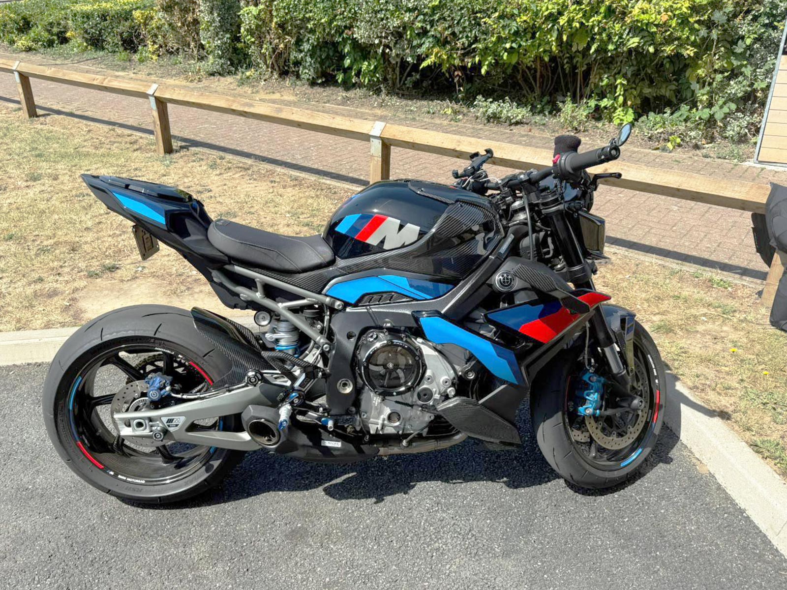 Escape completo CS Racing para BMW S1000RR 2019-25 | Silenciador + Colectores + dB Killer 