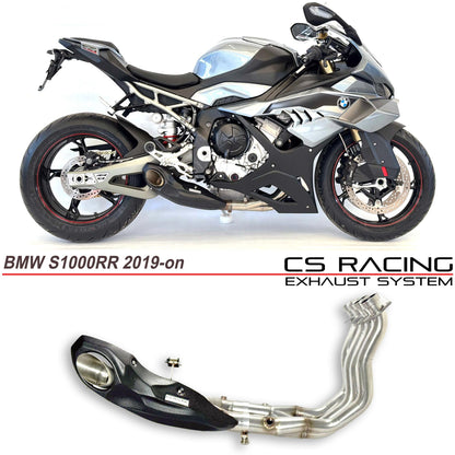 2019-26 BMW S1000RR CS Racing Full Exhaust | Muffler + Headers + dB Killer