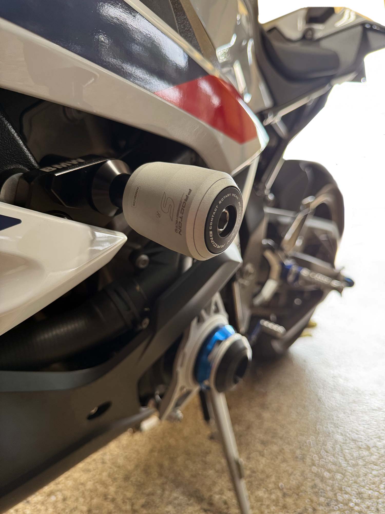 BMW - S1000 RR (2012-2014) - Procton Racing Rotational Impact System – Frame Sliders S