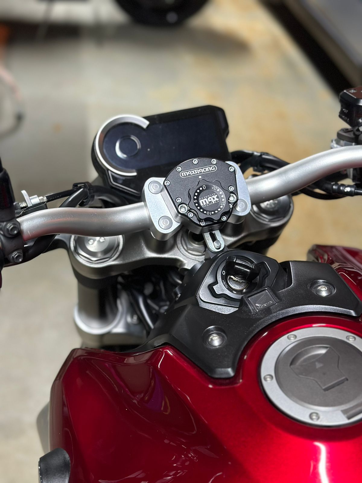 Ammortizzatore di sterzo MaxRacing MAX20 - Honda - CB 1000 R - Neo Cafe - (dal 2018 in poi)
