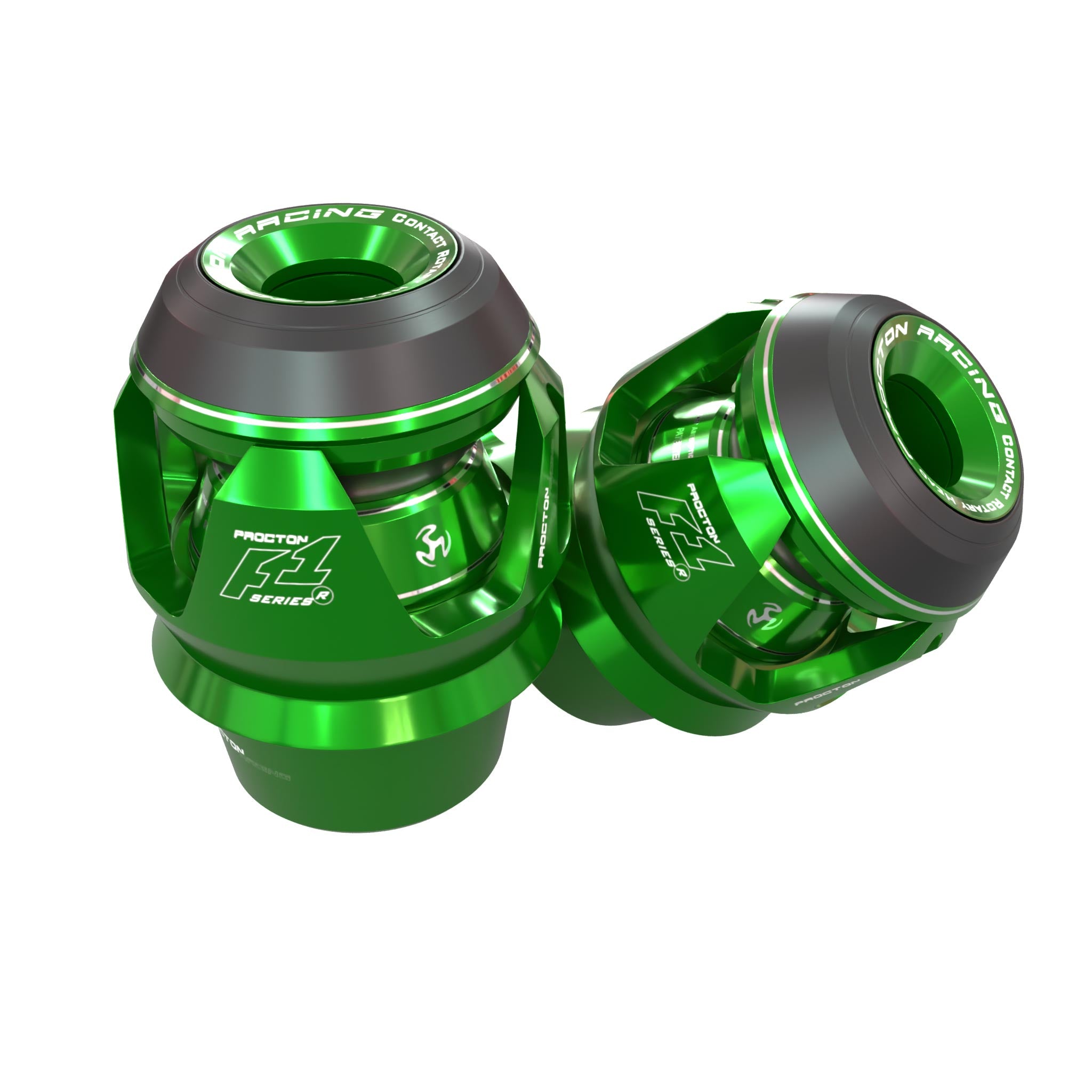 Yamaha - MT-03 (2024-on) - Procton Racing Rotational Impact System – Frame Sliders F1