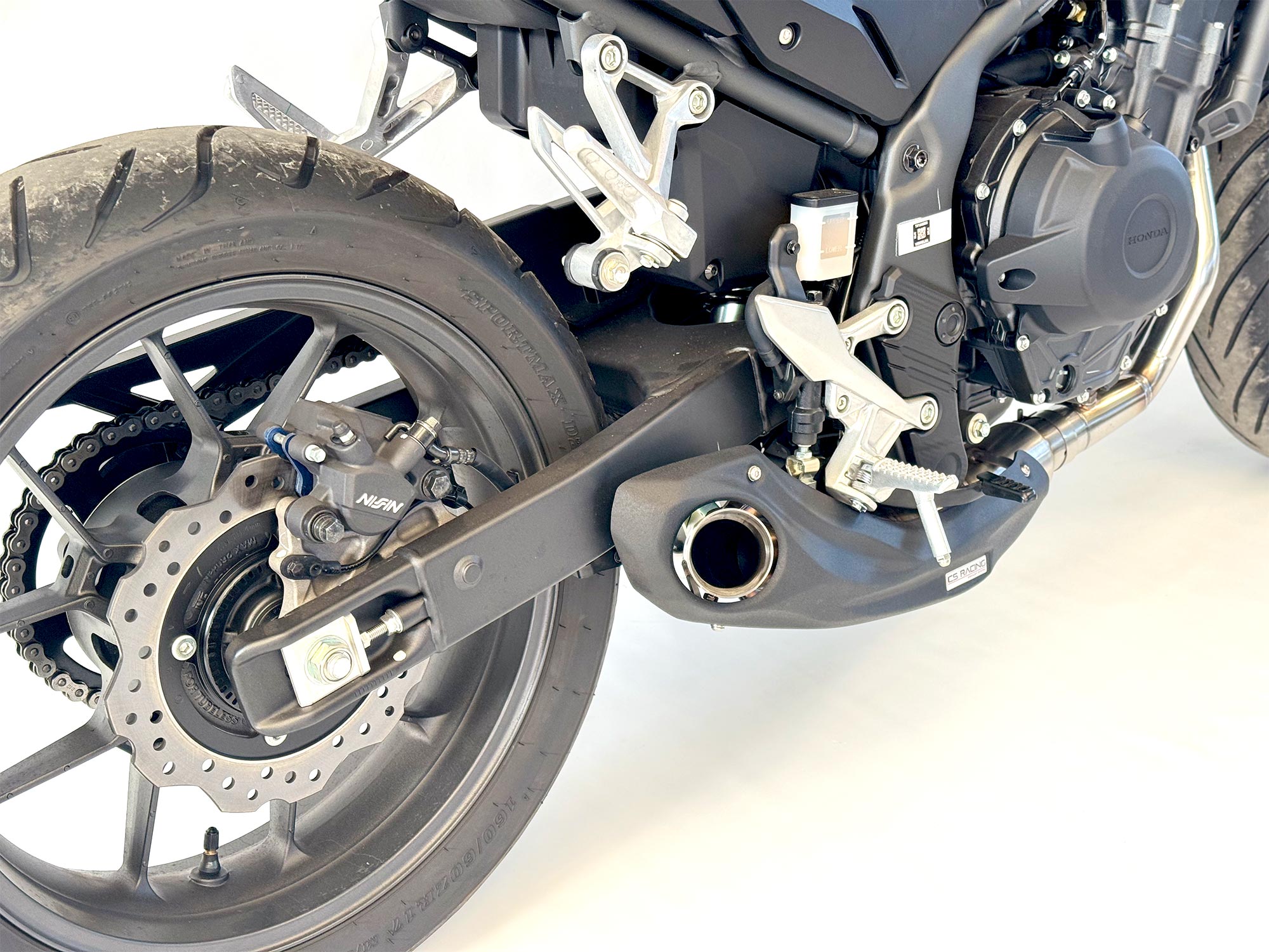 2016-26 Honda CB500F Hornet CS Racing Full Exhaust w/ Muffler + dB Killer