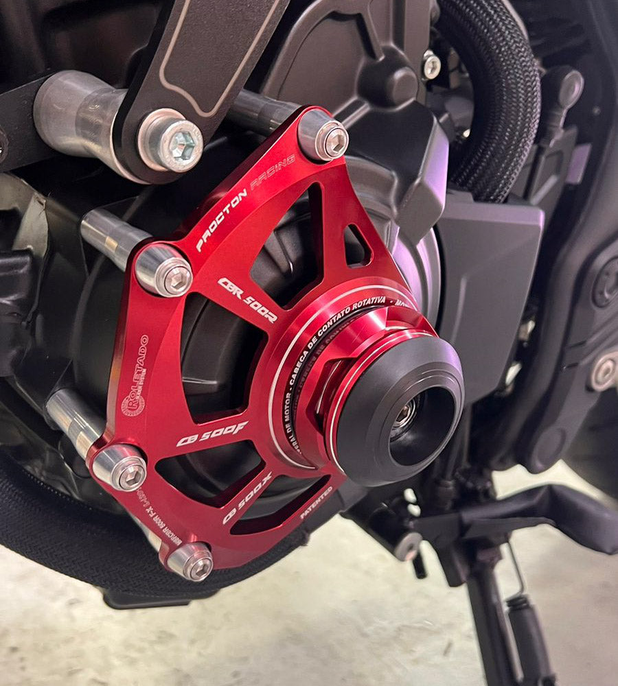 Procton Engine Cover Slider Case Protector - Left - Honda CB 500 F | Hornet (2019-on)