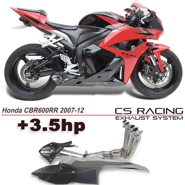 2007-12 Honda CBR600RR CS Racing Full Exhaust | Non-ABS only