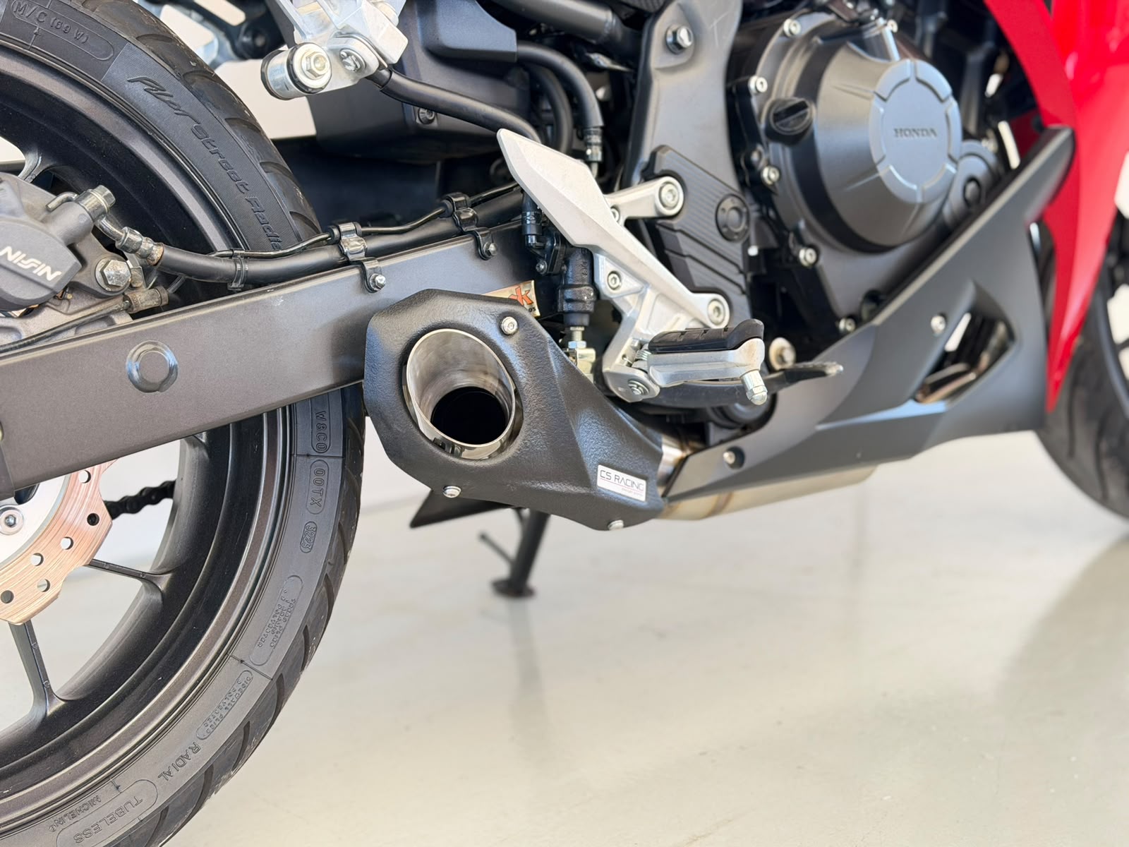 Escape completo Honda CBR500R CS Racing 2016-25 | Silenciador + dB Killer (ABS/Sin ABS - con 1 sensor de O2)