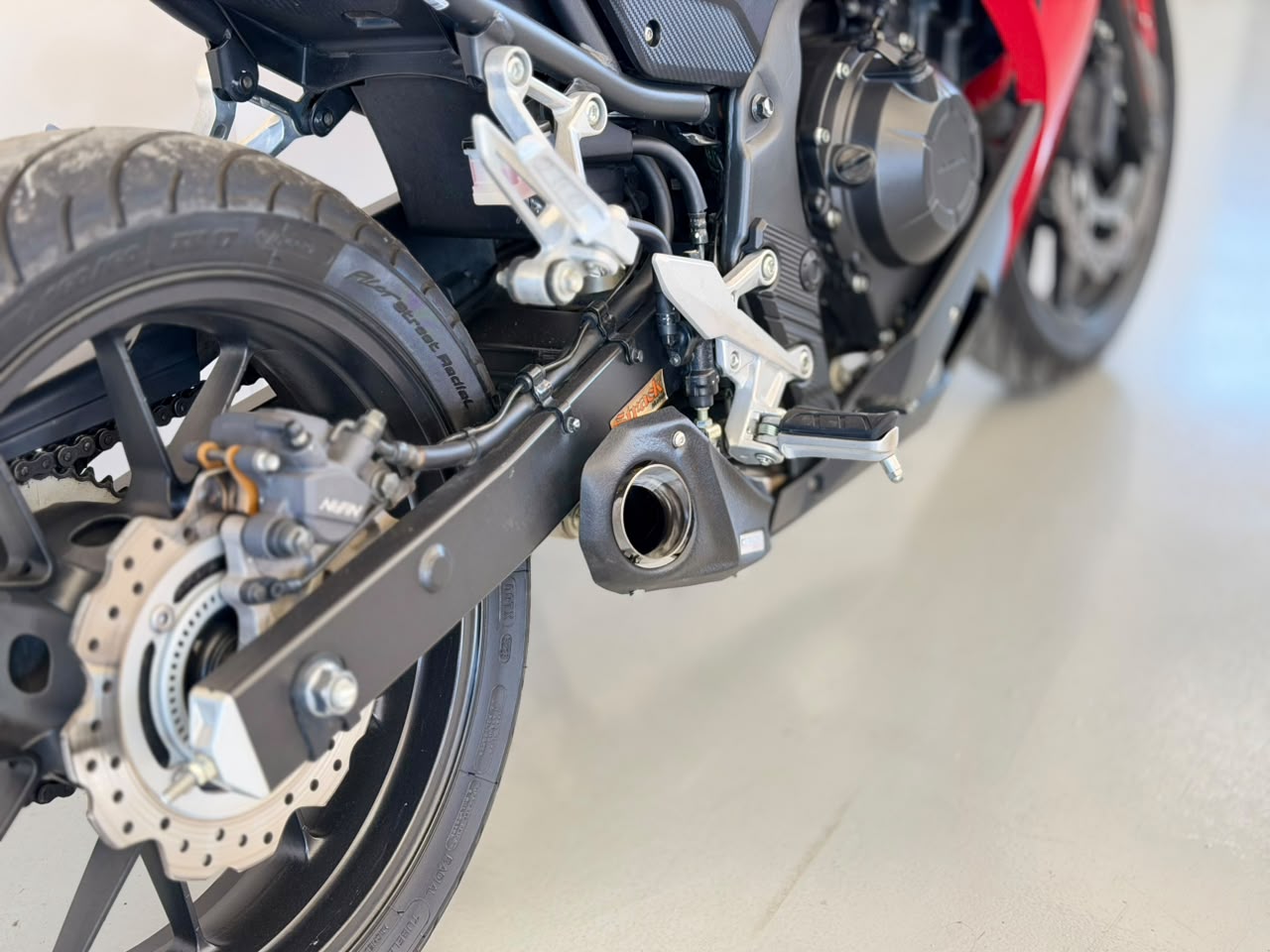 Escape completo Honda CBR500R CS Racing 2016-25 | Silenciador + dB Killer (ABS/Sin ABS - con 1 sensor de O2)