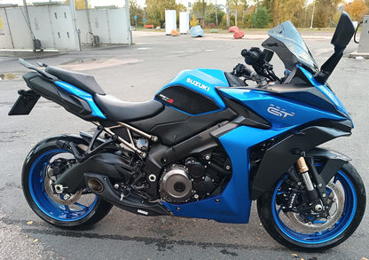 2021-up Suzuki GSX-S 1000 / GT+ CS Racing Full Exhaust | Muffler + Headers + dB Killer (+5.5hp) - CS Racing Exhaust