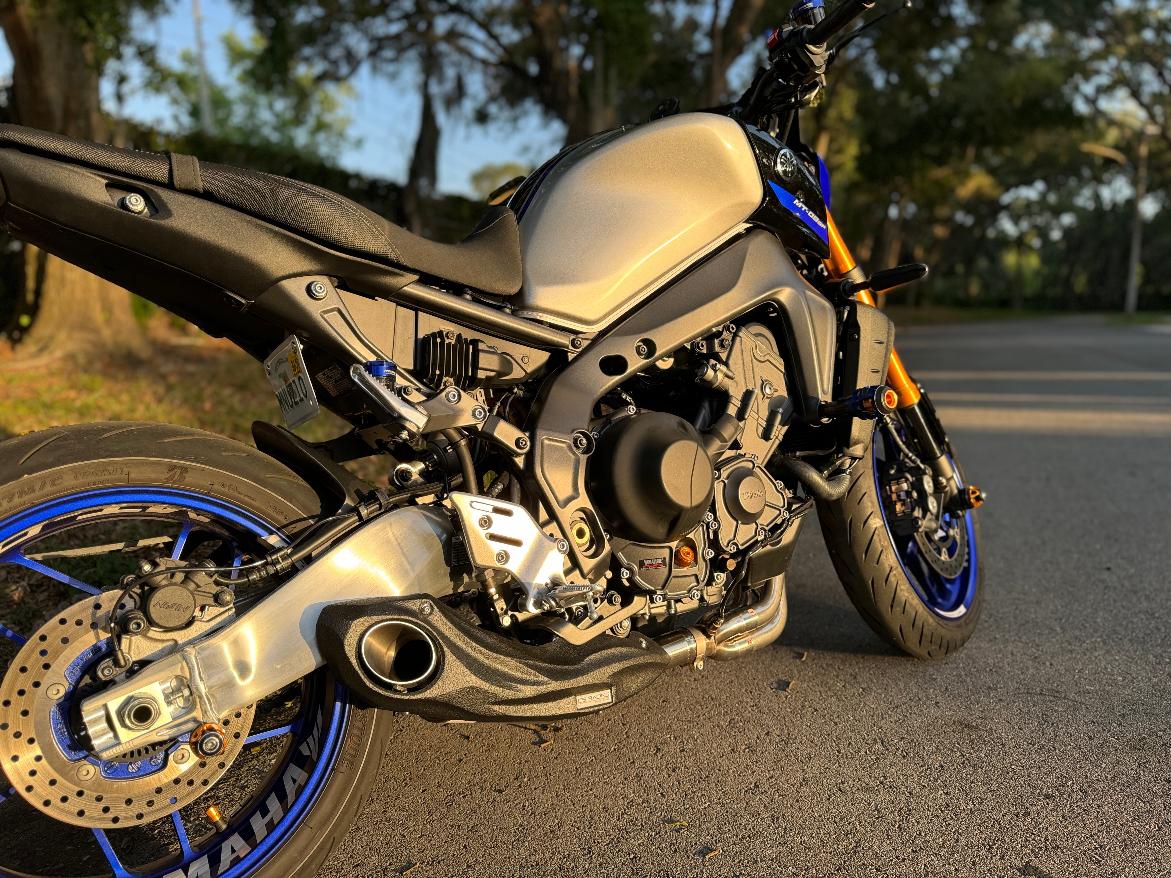 Scarico completo Yamaha MT-09 CS Racing 2021-25 | Marmitta + Collettori + dB Killer