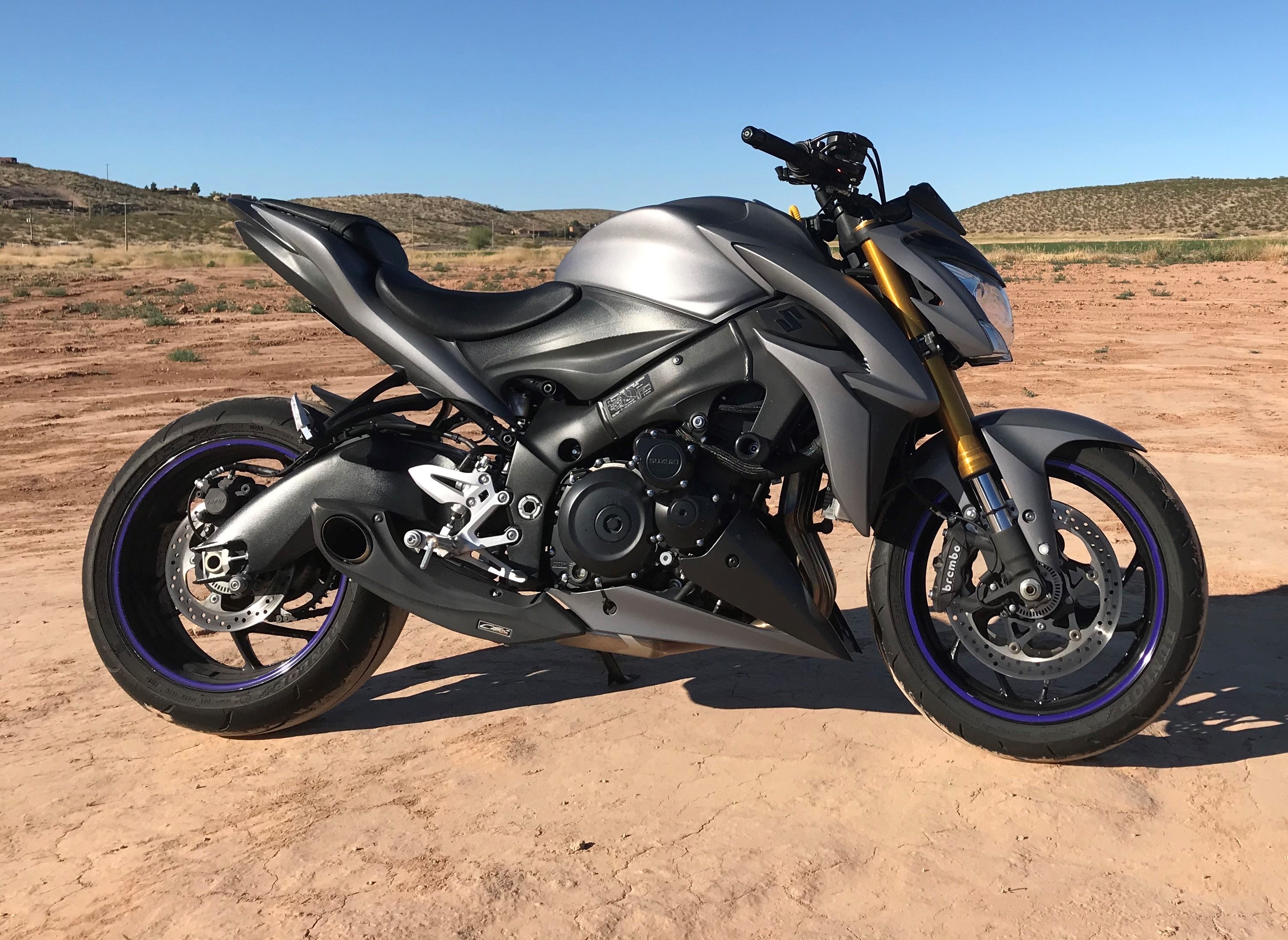 2015-20 Suzuki GSX-S 1000 CS Racing Full Exhaust | Muffler + Headers + dB Killer (+4.7hp) - CS Racing Exhaust