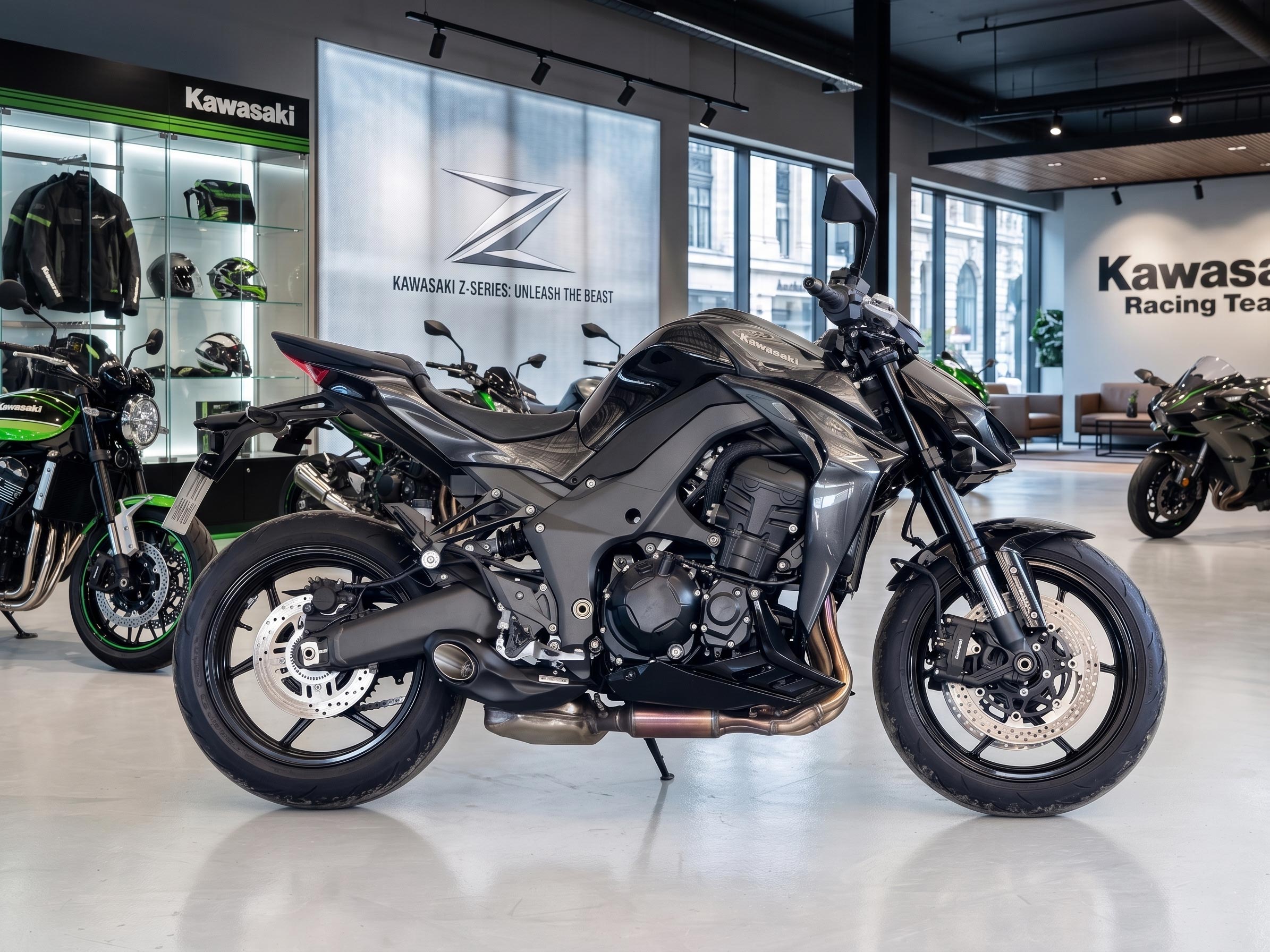 Scarico Slip-on Kawasaki Z900 CS Racing 2017-25 | Terminale di scarico + dB Killer (+3,3 CV) 