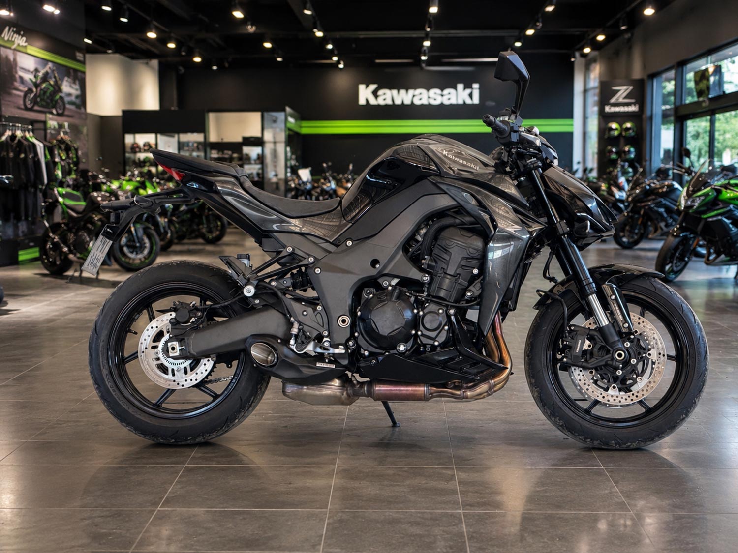 Scarico Slip-on Kawasaki Z900 CS Racing 2017-25 | Terminale di scarico + dB Killer (+3,3 CV) 