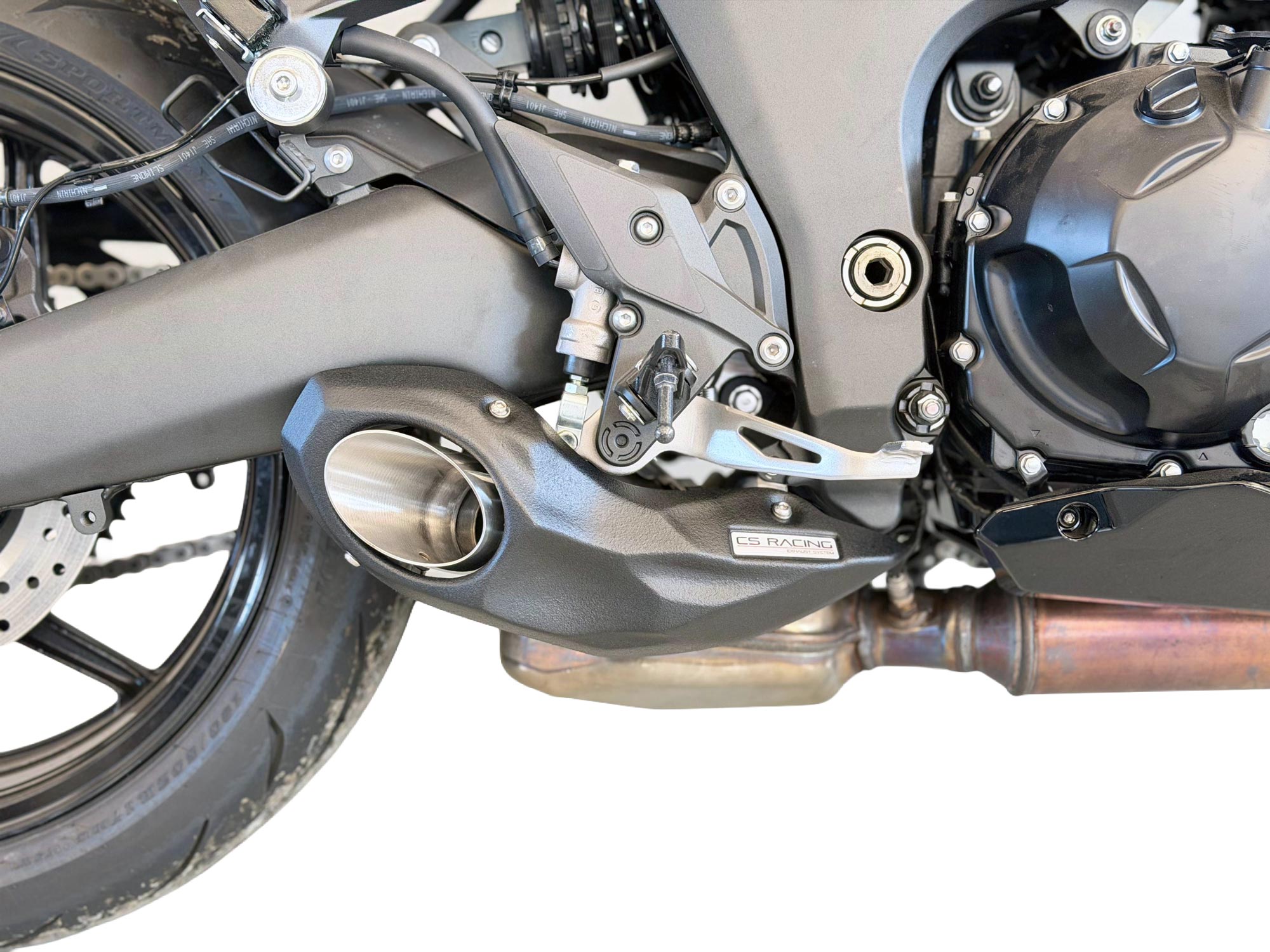 2026-on Kawasaki Z1100 | Ninja 1100SX CS Racing Slip-on Exhaust