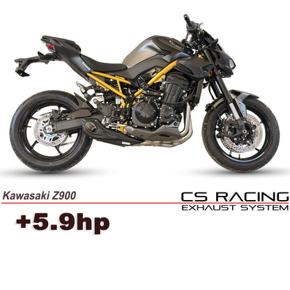 Escape completo Kawasaki Z900 CS Racing 2017-25 | Silenciador + Colectores + dB Killer (+5,9 CV) 