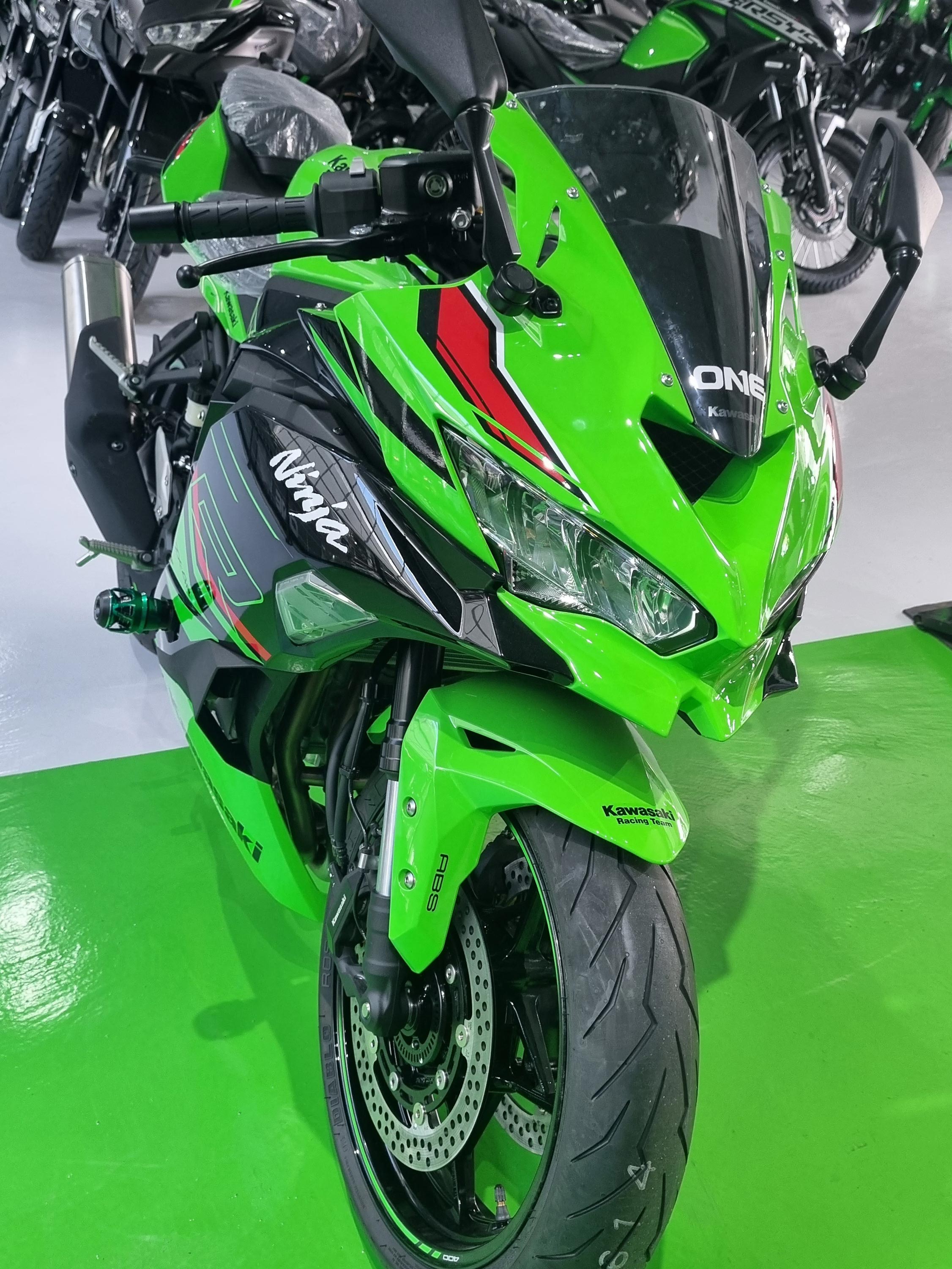 Kawasaki - ZX-4R / RR - Procton Racing Rotational Impact System – Frame Sliders F1