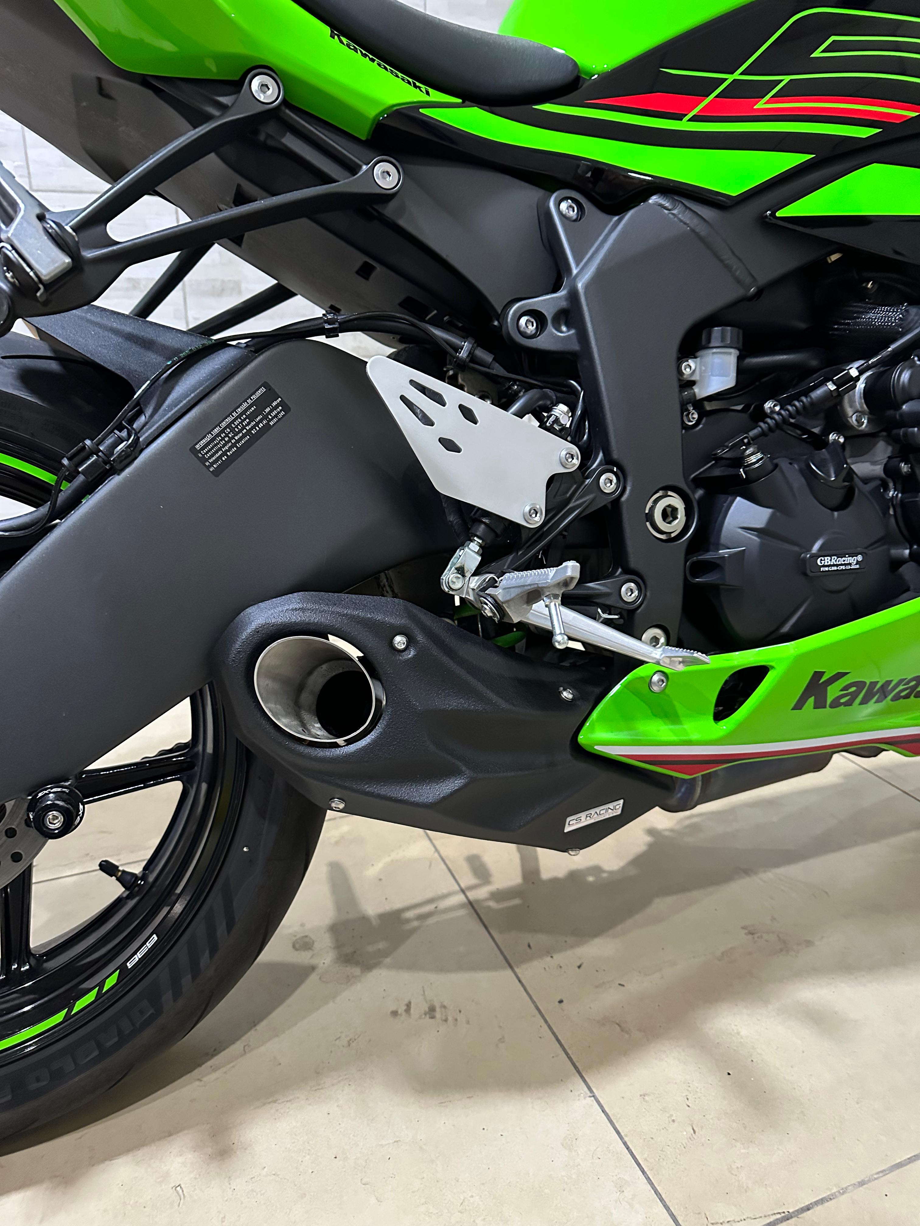 2024-on Kawasaki Ninja ZX-6R 636 CS Racing Slip-on Exhaust | Muffler + dB Killer (+3.7hp)