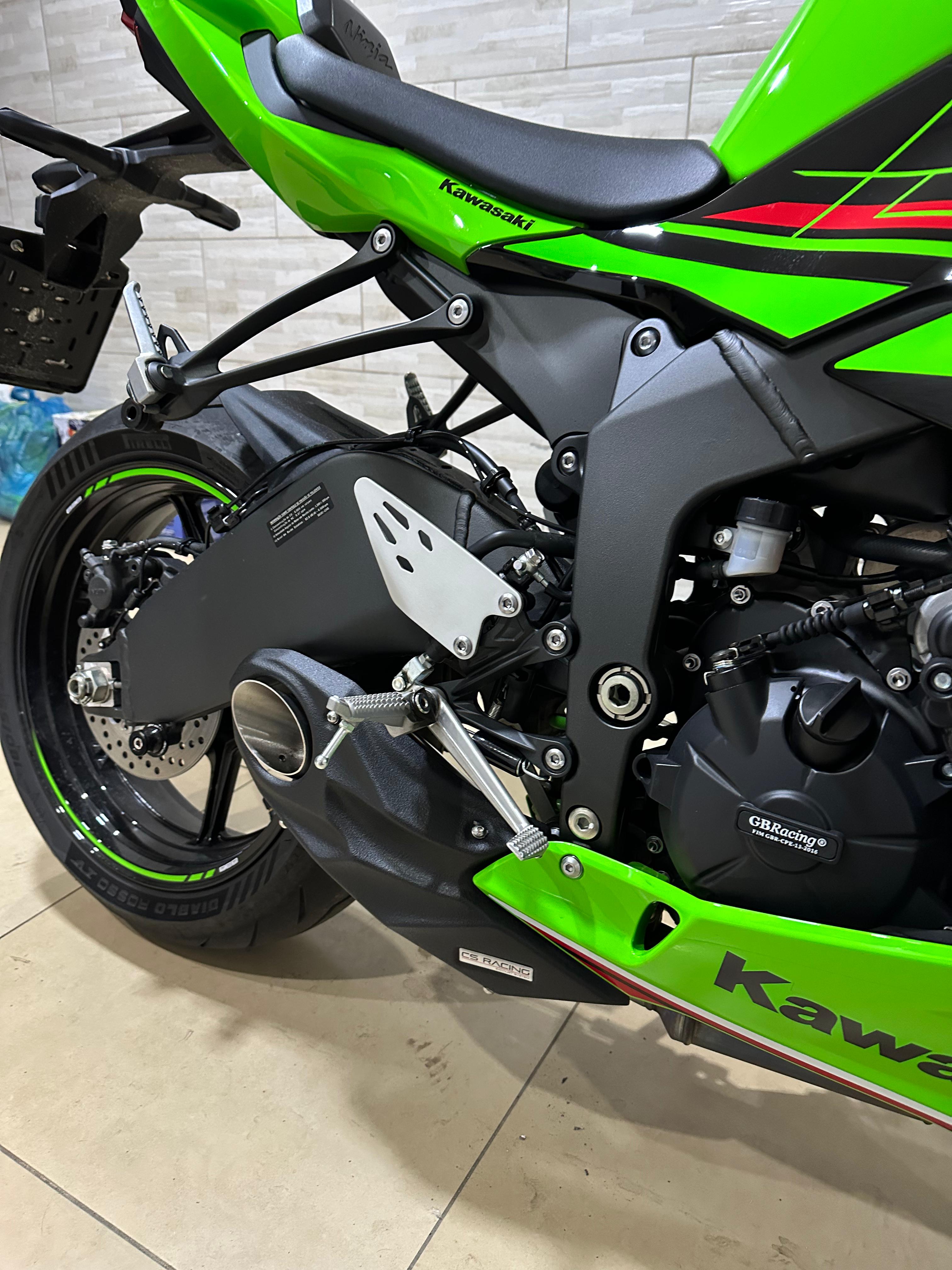 2024-on Kawasaki Ninja ZX-6R 636 CS Racing Slip-on Exhaust | Muffler + dB Killer (+3.7hp)