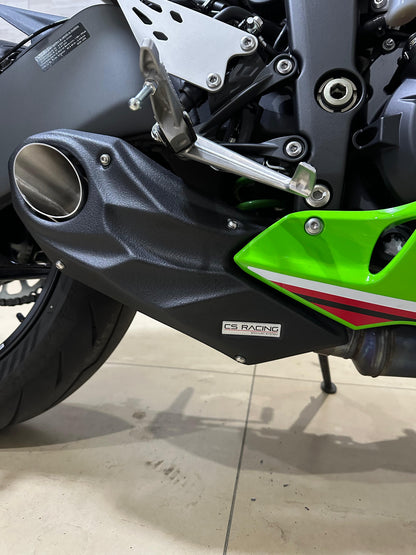 2024-on Kawasaki Ninja ZX-6R 636 CS Racing Slip-on Exhaust | Muffler + dB Killer (+3.7hp)