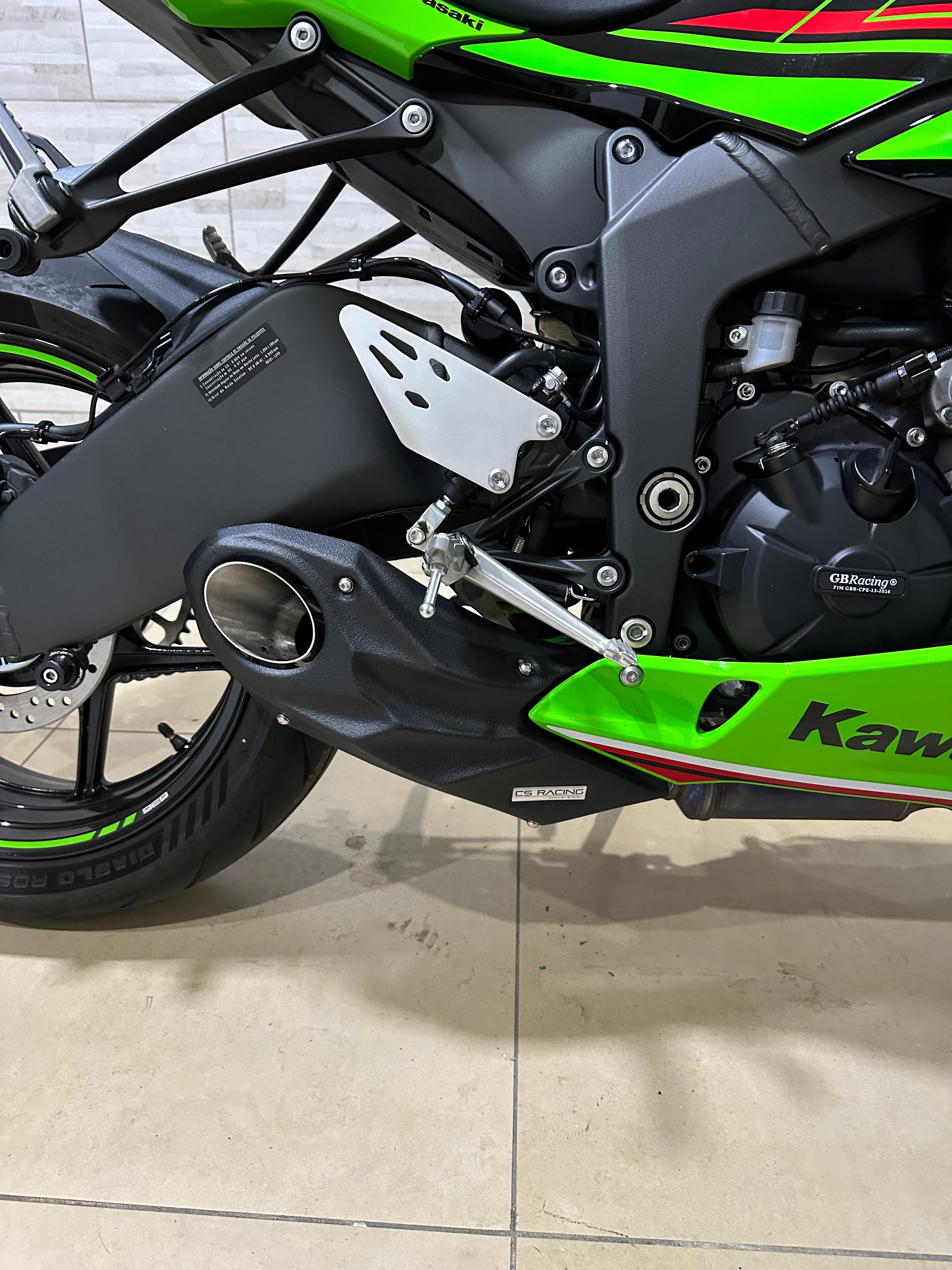 2024-on Kawasaki Ninja ZX-6R 636 CS Racing Slip-on Exhaust | Muffler + dB Killer (+3.7hp)