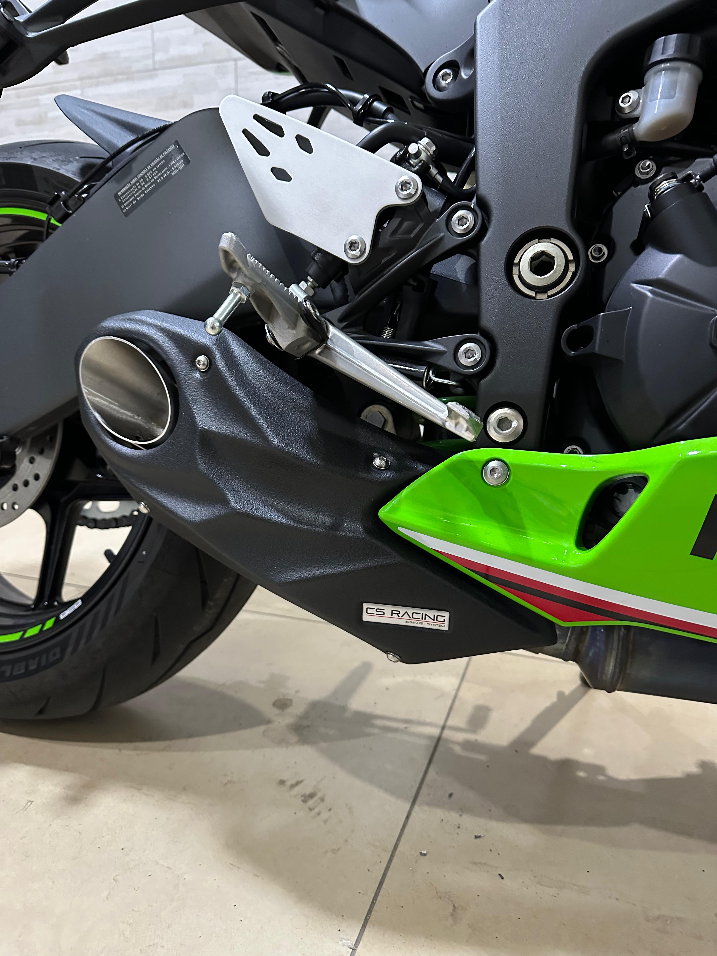 2024-on Kawasaki Ninja ZX-6R 636 CS Racing Slip-on Exhaust | Muffler + dB Killer (+3.7hp)