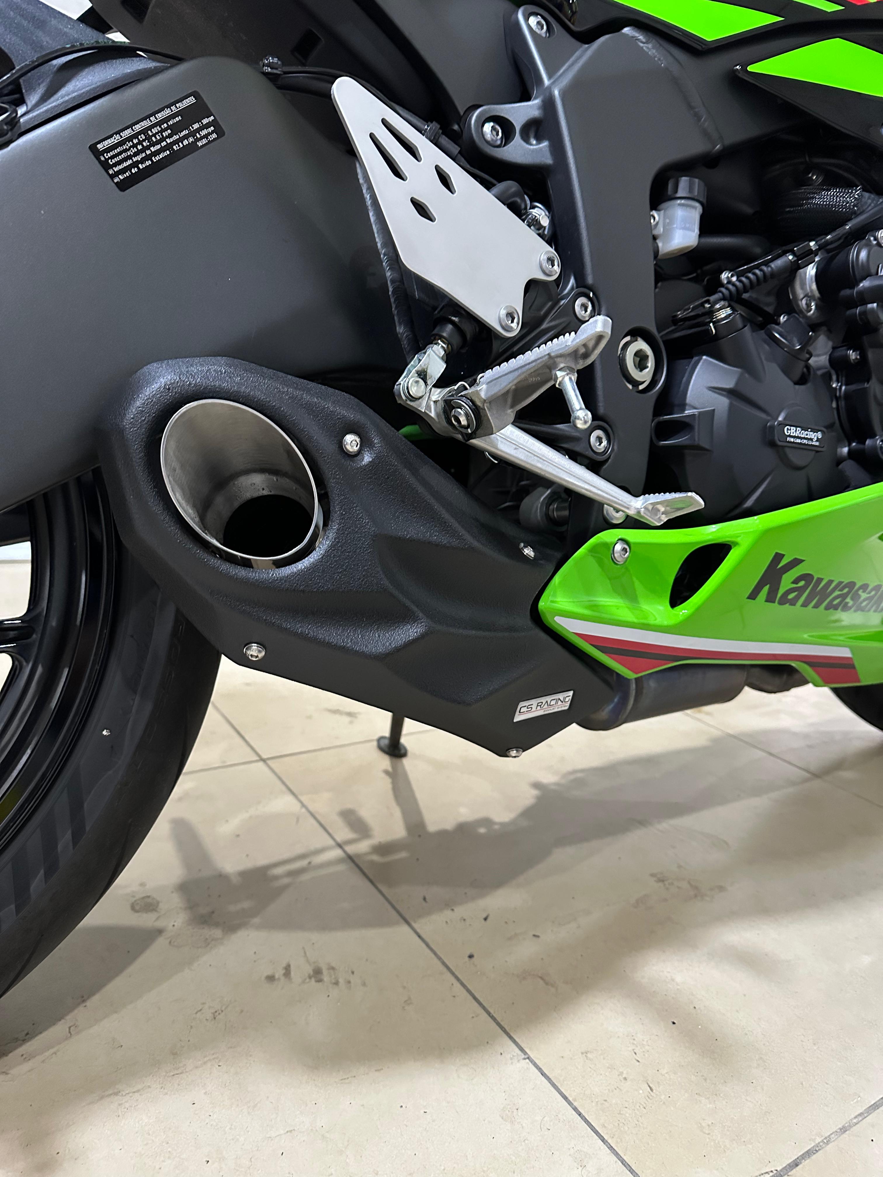 2024-on Kawasaki Ninja ZX-6R 636 CS Racing Slip-on Exhaust | Muffler + dB Killer (+3.7hp)