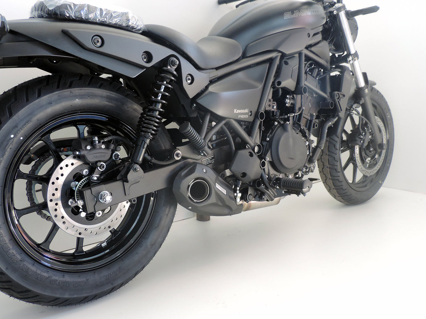 Scarico completo CS Racing per Kawasaki Eliminator 450/500 dal 2023 in poi | Marmitta + Collettori + dB Killer