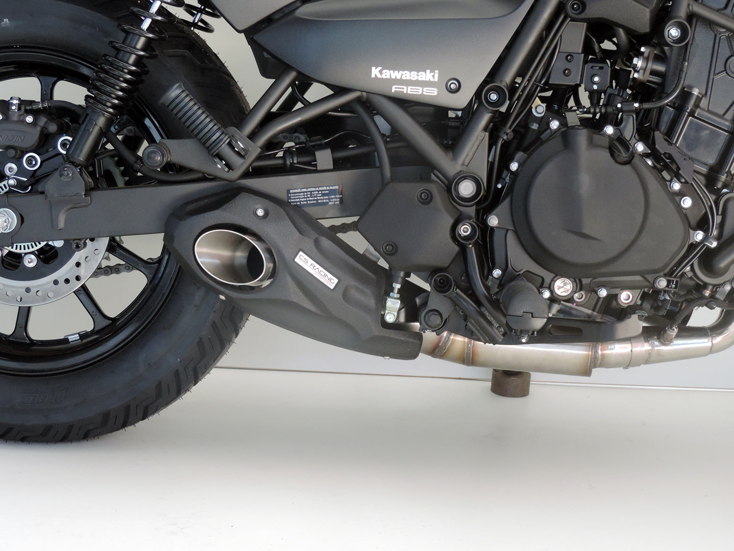 Scarico completo CS Racing per Kawasaki Eliminator 450/500 dal 2023 in poi | Marmitta + Collettori + dB Killer