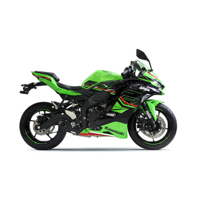 2023-up Kawasaki Ninja ZX-4R / RR CS Racing Full Exhaust | Muffler + dB Killer (+2.7hp) - CS Racing Exhaust