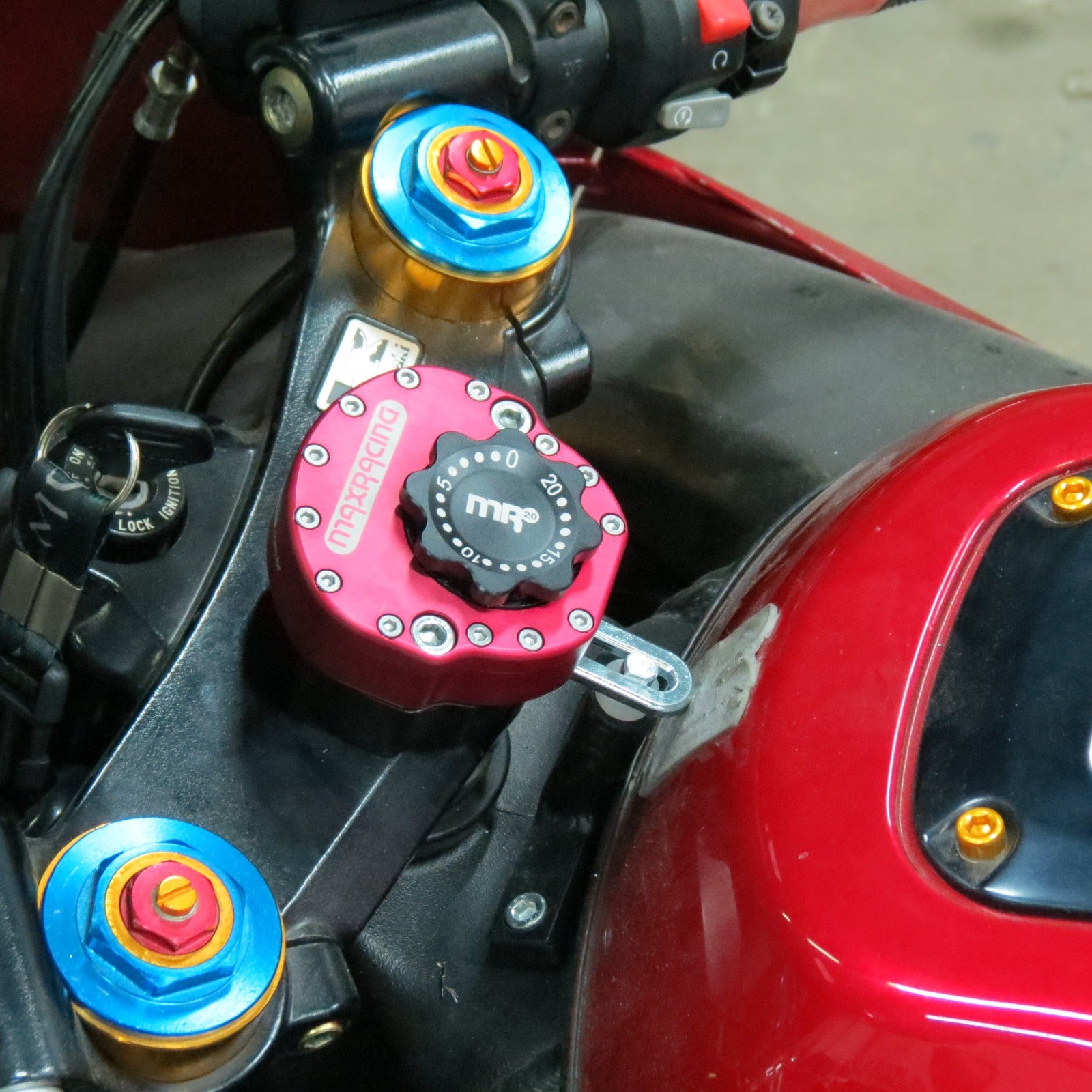 MaxRacing MAX20 Steering Damper - Kawasaki - ZX-12R