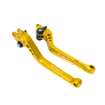 Procton Brake / Clutch Levers Set - BMW - S 1000 RR (2012-2014) (F-22/B-22) Size: Long Lever Color: Gold
